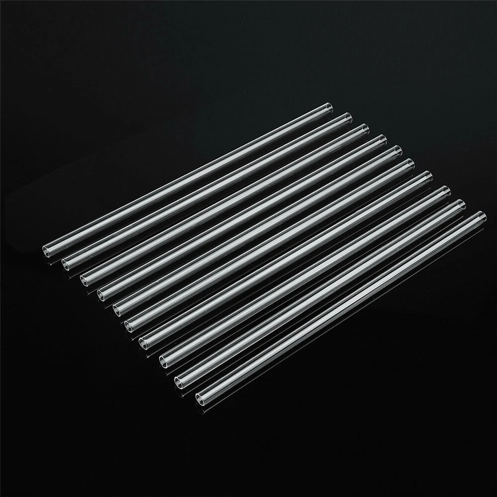 10pcs Borosilicate Glass Blowing Tube - 300mm OD 10mm 1mm Thick - Image 2
