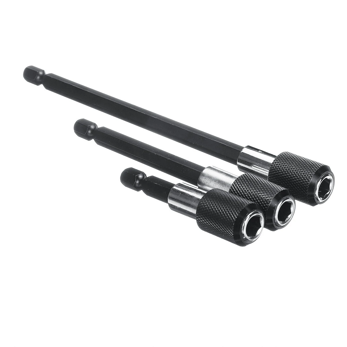 7Pcs Extension Bar & Impact Socket Set - Hex Shank Drill Bit Adapter - Image 4