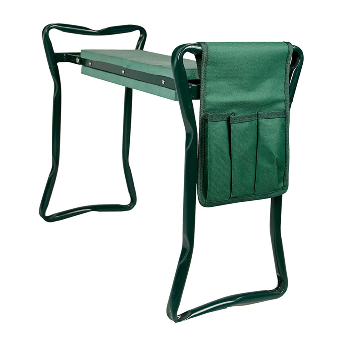 Oxford Garden Kneeler Tool Bag - Gardener Kneeling Chair with Storage Pouch - Image 3