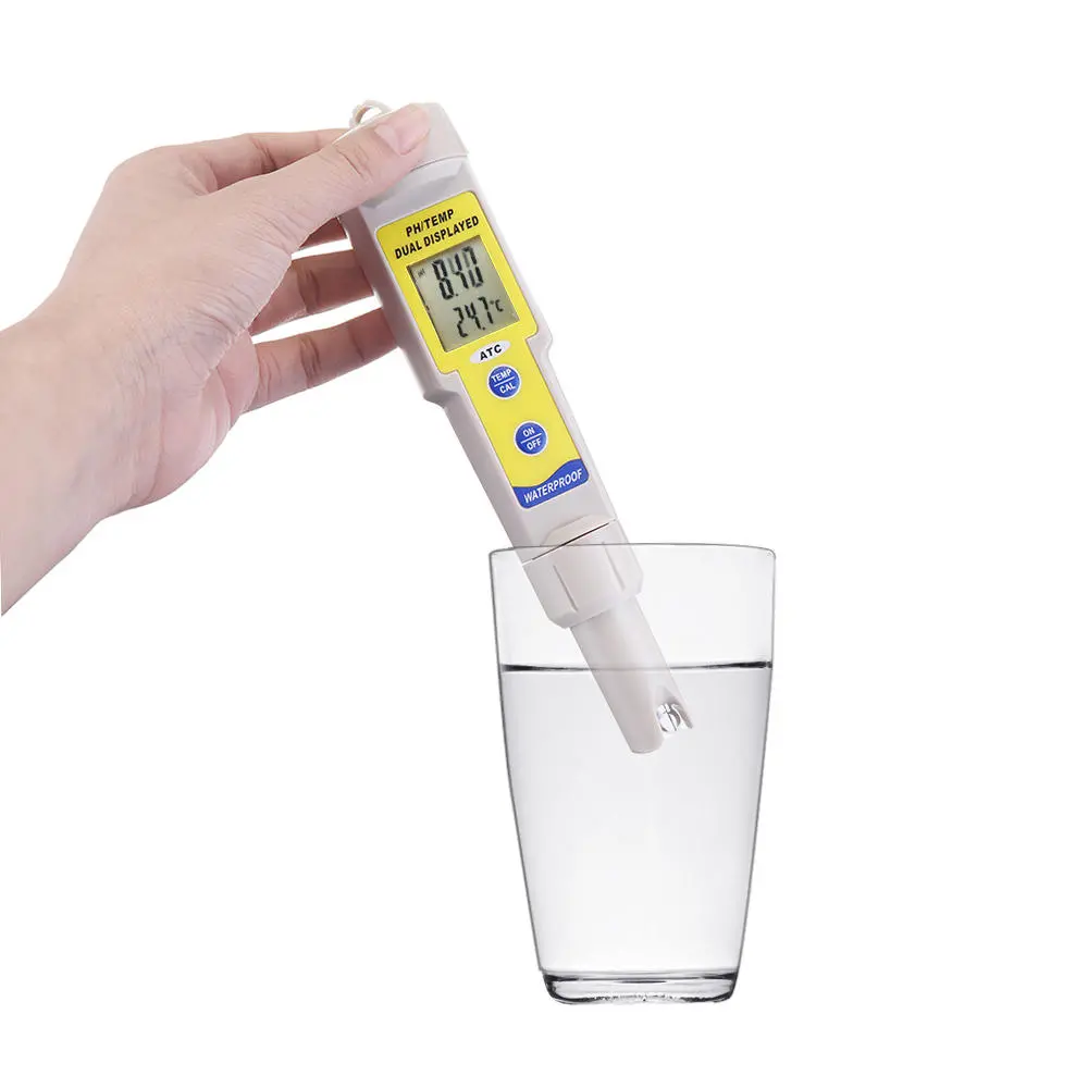 Wattson PH035Z Waterproof pH & Temperature Meter - Double Display with Auto Calibration - Image 5