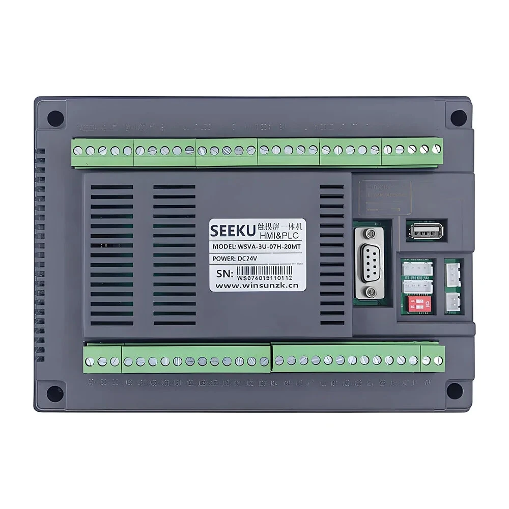 PLC HMI 7 Inch All-in-One Integrated Combo | RS485 RS232 | Compatible with FX3U - Image 2