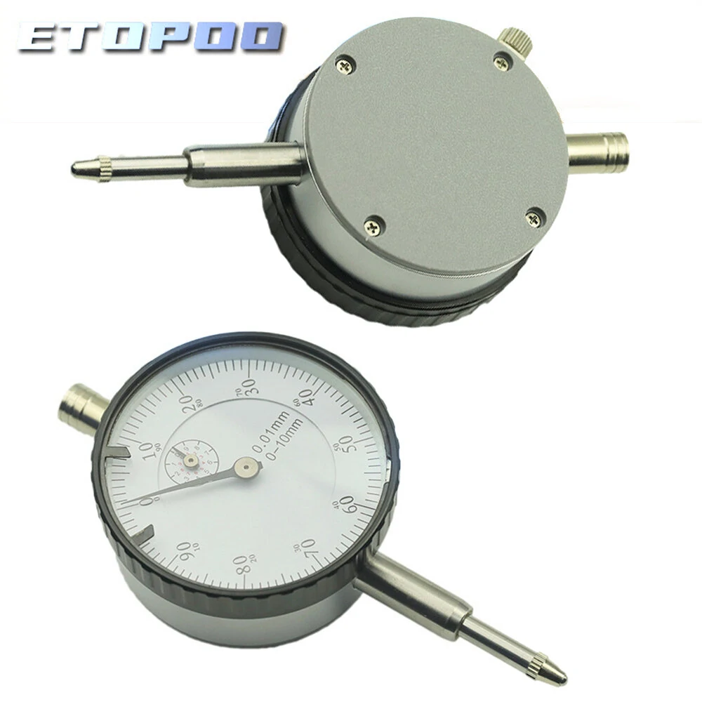 ETOPOO High Precision Dial Indicator - 0.01mm Resolution | 3-10mm Range | Shock Resistant Alloy Gauge - Image 3