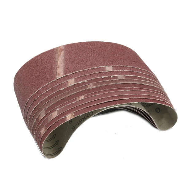 DuraPro 11-Pc 21x3 Sanding Belts Set 80-150 Grit Mixed Alumina Sander Files - Image 3