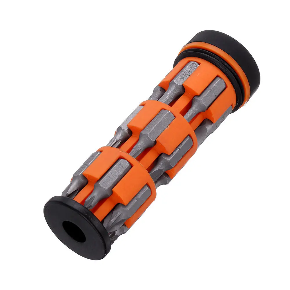 JIUXUN 18-in-1 Screwdriver Set | 18 Bits & Wheel Storage | Household DIY Tool - Image 3