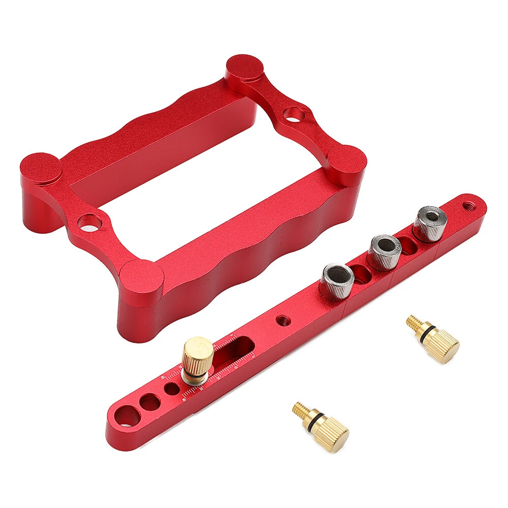 ENJOYWOOD Self Centering Dowel Jig - 6/8/10mm Metric Punch Locator for Woodworking - Image 4