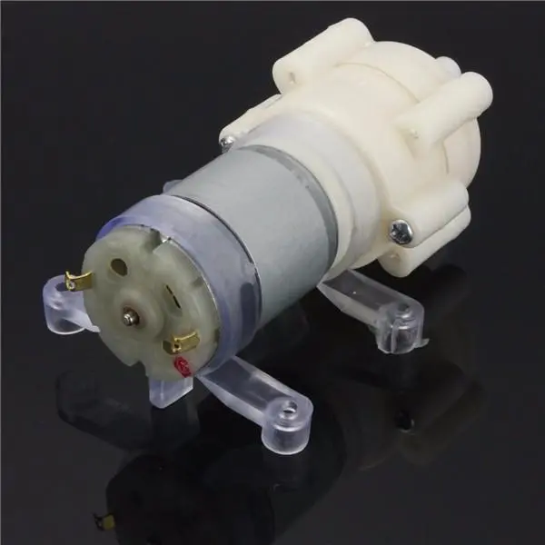 DC6-12V R385 Aquarium Air Pump | Round Diaphragm Pump for Fish Tank - Image 3