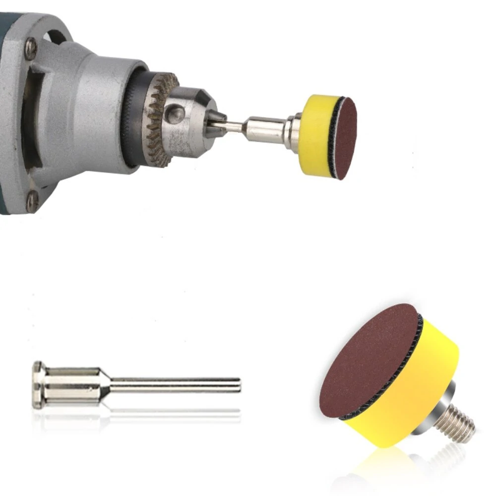 102pcs Sanding Discs 80-3000 Grit | 25mm with 3.175mm Shank Adapter & Hook Loop Backer Plate - Image 2