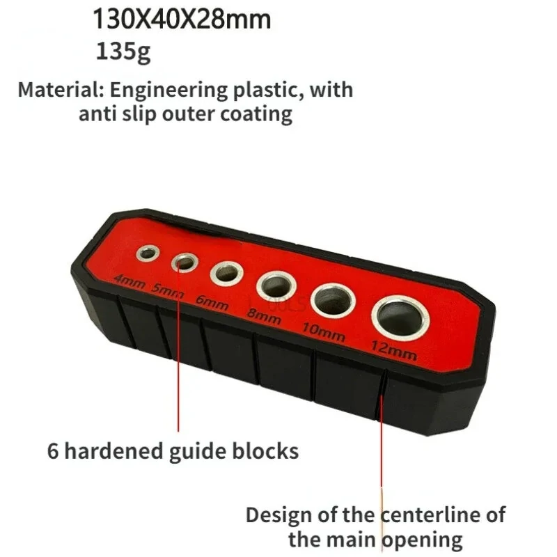 Woodworking Pocket Hole Jig | 4mm-12mm Self-Centering Doweling & Drilling Guide - Image 5