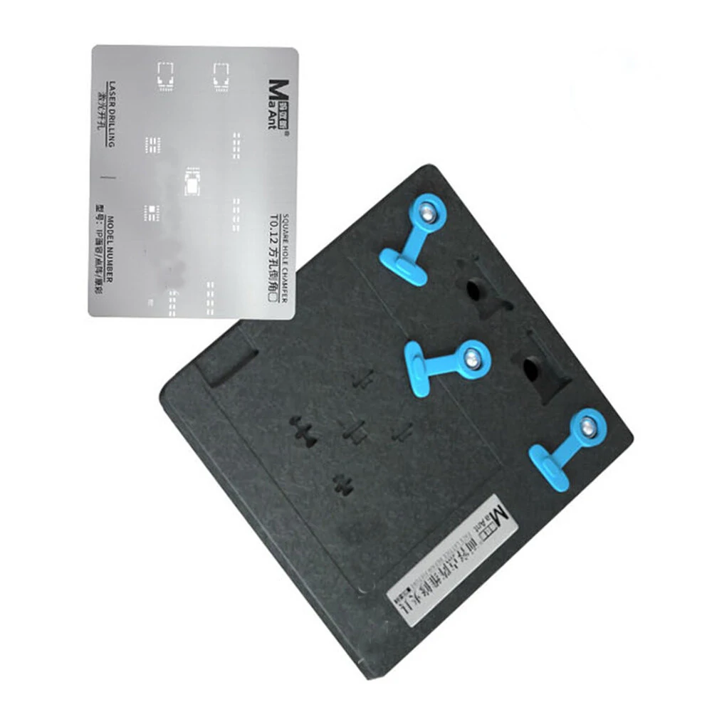 BGA Tin Planting Platform with Steel Mesh - Dot Matrix Fixture for iPhone 11 - Image 3