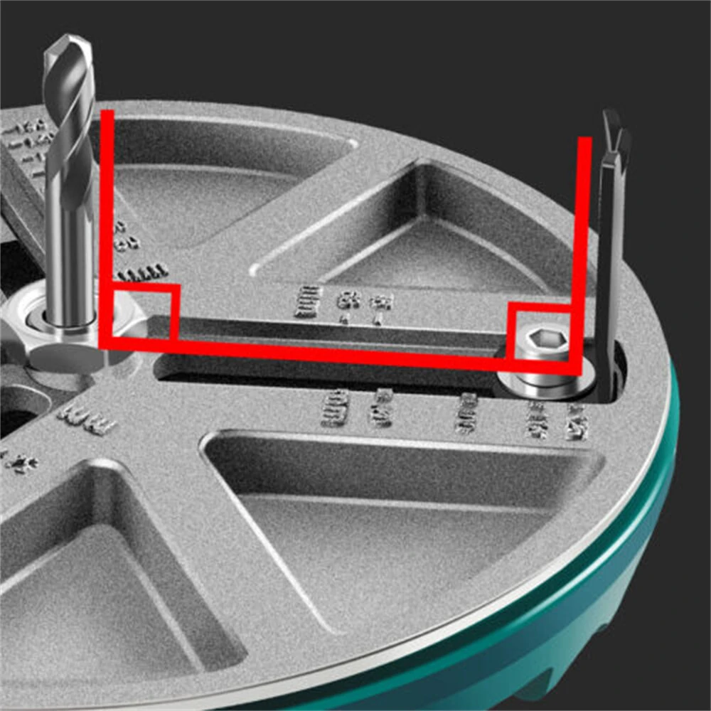 Universal Adjustable Hole Saw Cutter - Drill Bit for Wood, Plastic, Gypsum & Aluminum - Image 4