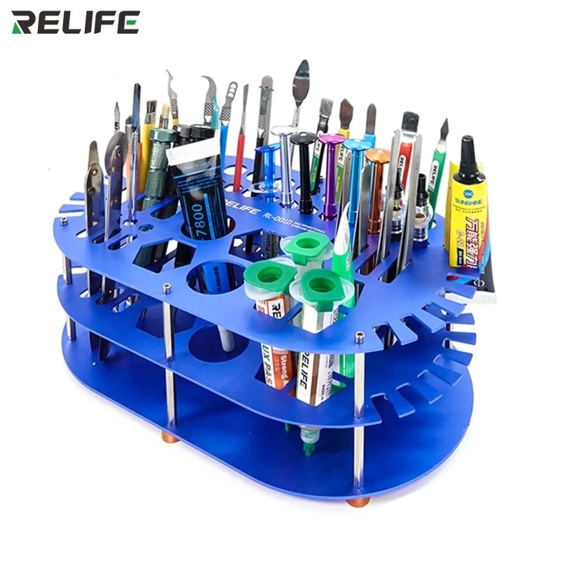 RELIFE RL-001D Stainless Steel Tool Box - Large Capacity Non-Slip Storage - Image 2