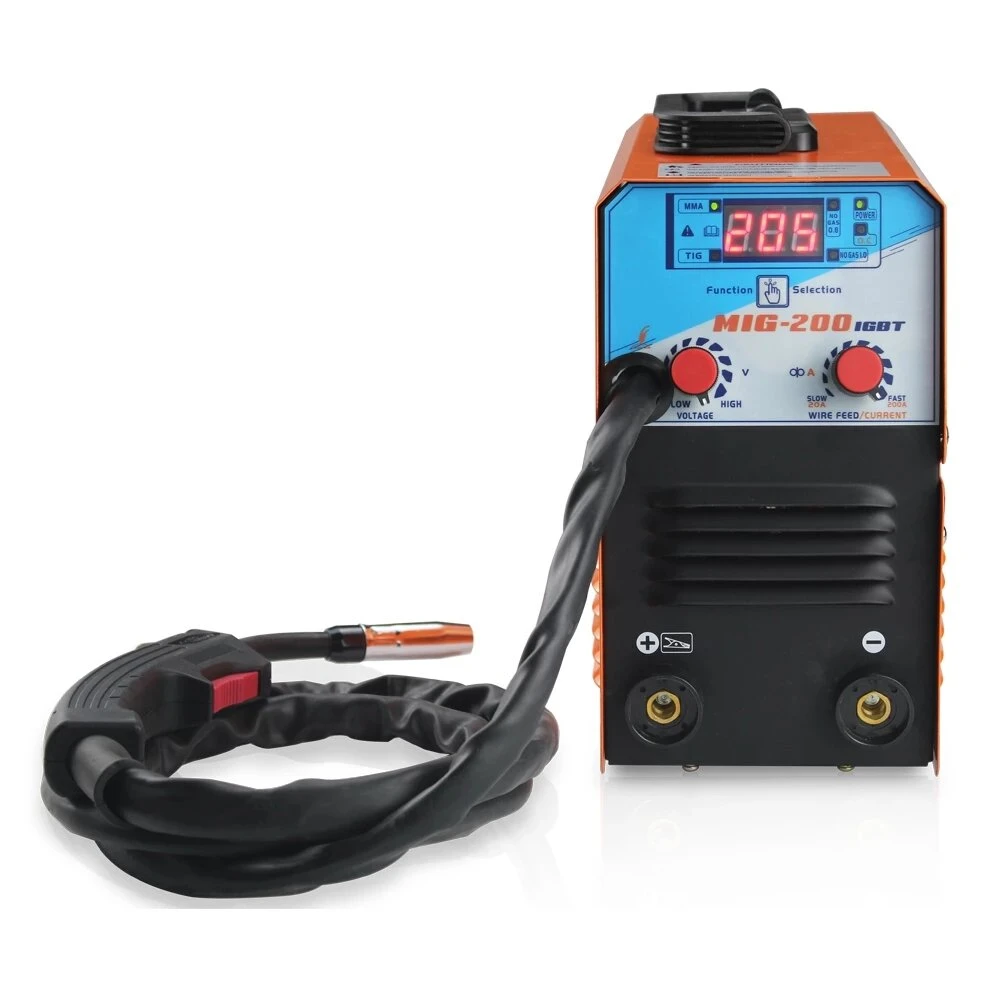 Mini MIG-200 IGBT Welder | 220V MIG MMA TIG Gasless Machine | With Wire Equipment - Image 2