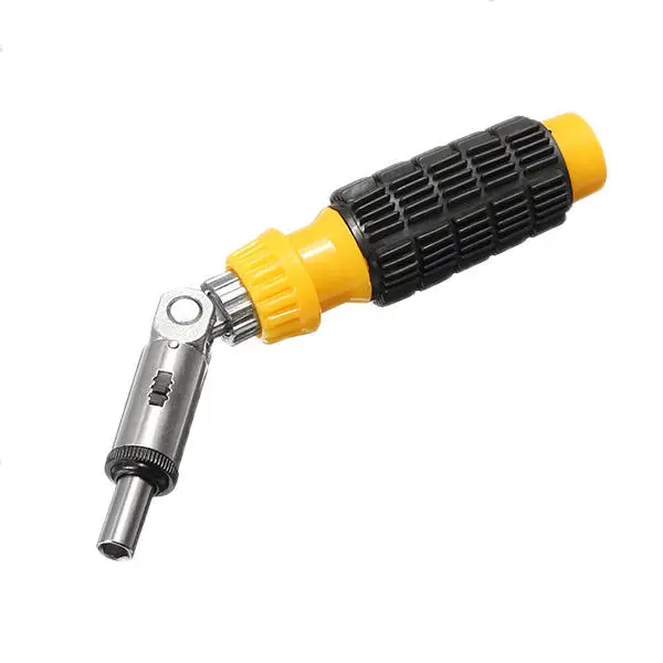 Direction Variable Ratchet Screwdriver Handle | 1/4 Inch Wrench Tool - Image 2