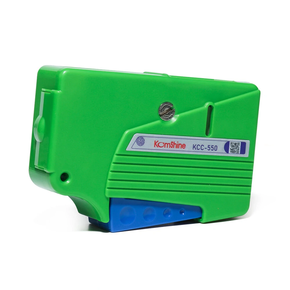 KOMSHINE KCC-550 Fiber Optic Connector Cleaner | 500+ Cassette for Single & MT Ferrules - Image 3