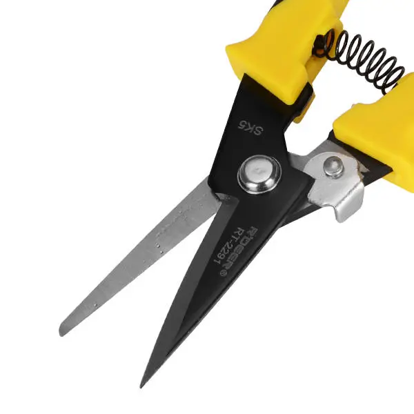 RDEER RT-2291 SK5 Carbon Steel Straight Scissors | Utility Cutting Tool - Image 5