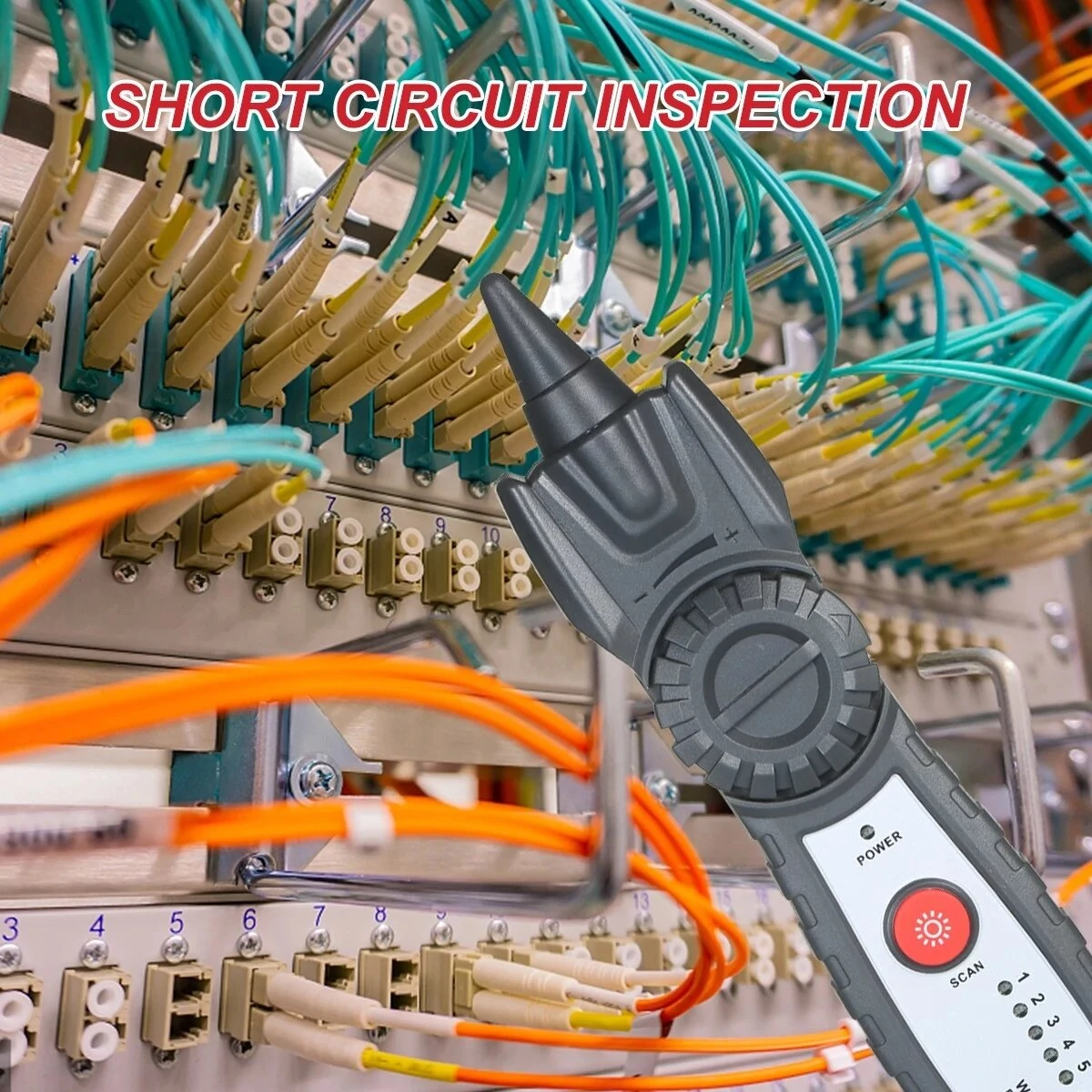 GT67 Portable Wire Tracker & RJ11 RJ45 Cable Tester | Network Line Finder with Headphone - Image 3