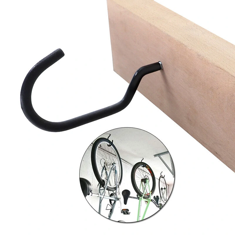 Bicycle Storage Hooks - Wall Mount Bike Hanger | Heavy Duty Metal Brackets - Image 2