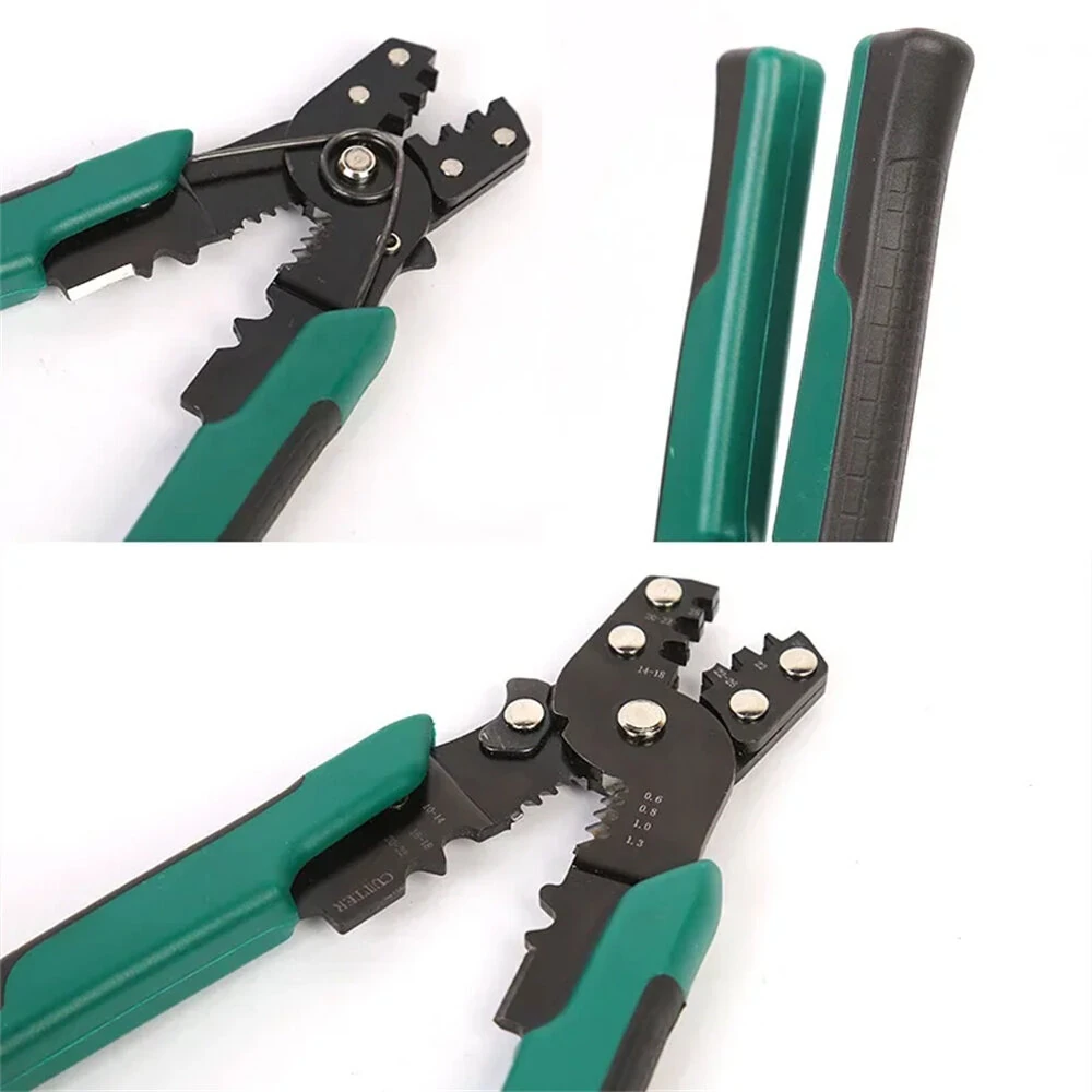 Mini Electric Terminal Crimping Pliers - Wire Stripping & Cutting Hand Tool - Image 5