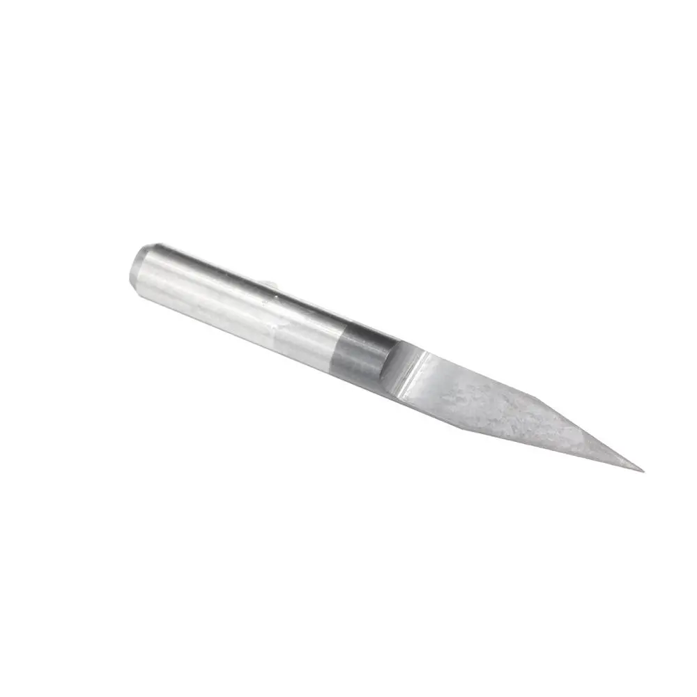 25 Degree 3.175mm Shank PCB Engraving Bit | 0.1-0.5mm Flat Bottom CNC Tool - Image 4