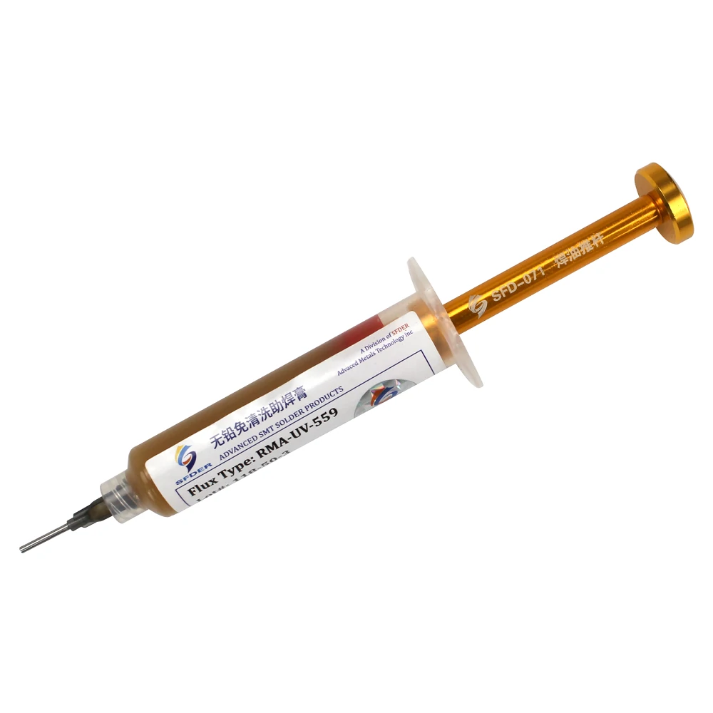 Universal Booster SFD Push Rod - Aluminum Alloy Needle Barrel Solder Flux Paste - Image 2