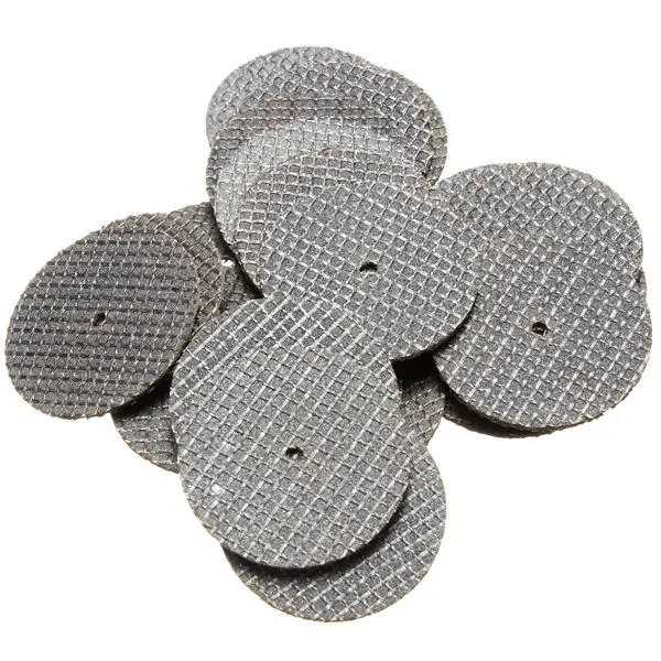 Dremel Rotary Tool Set - 50Pcs Black Cutting Wheel Discs 32mm with 2 Mandrel Bits - Image 4