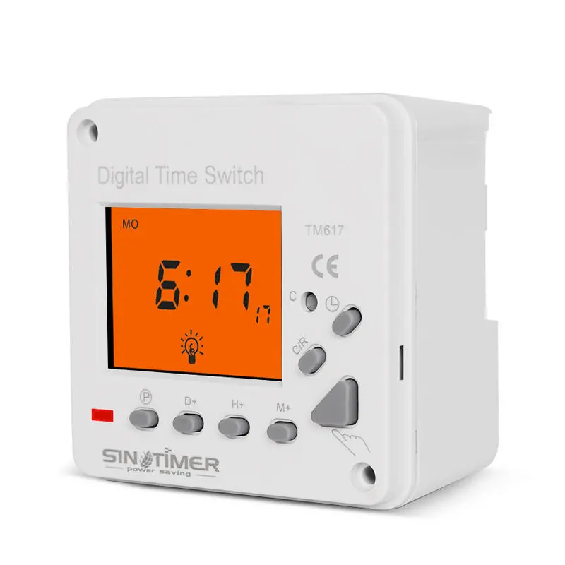 TM617-2 Large LCD Back-light Timer | 7 Day Weekly Digital Programmable Switch - Image 2