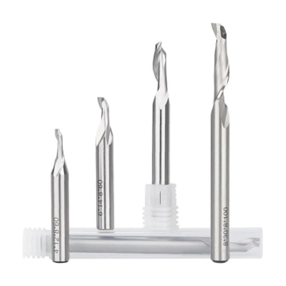 HSS End Mill Cutter | 8mm Shank CNC Router Bit for Woodworking & Milling - Image 3