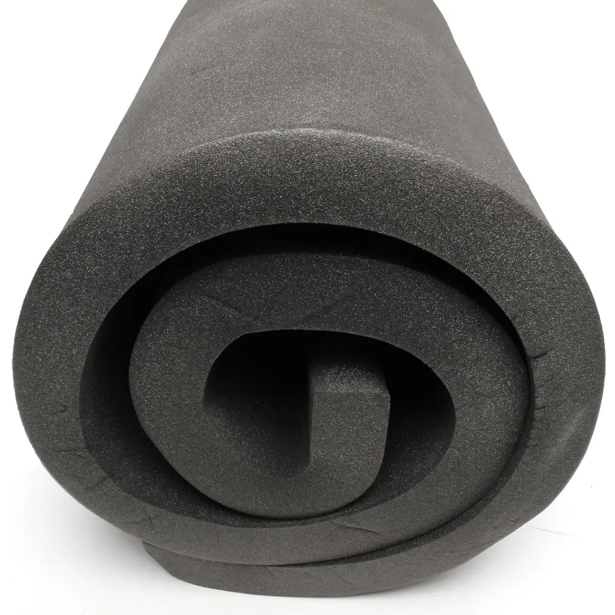 High Density Seat Foam Cushion Sheet - 200x60x5cm Black Upholstery Replacement Pad - Image 3
