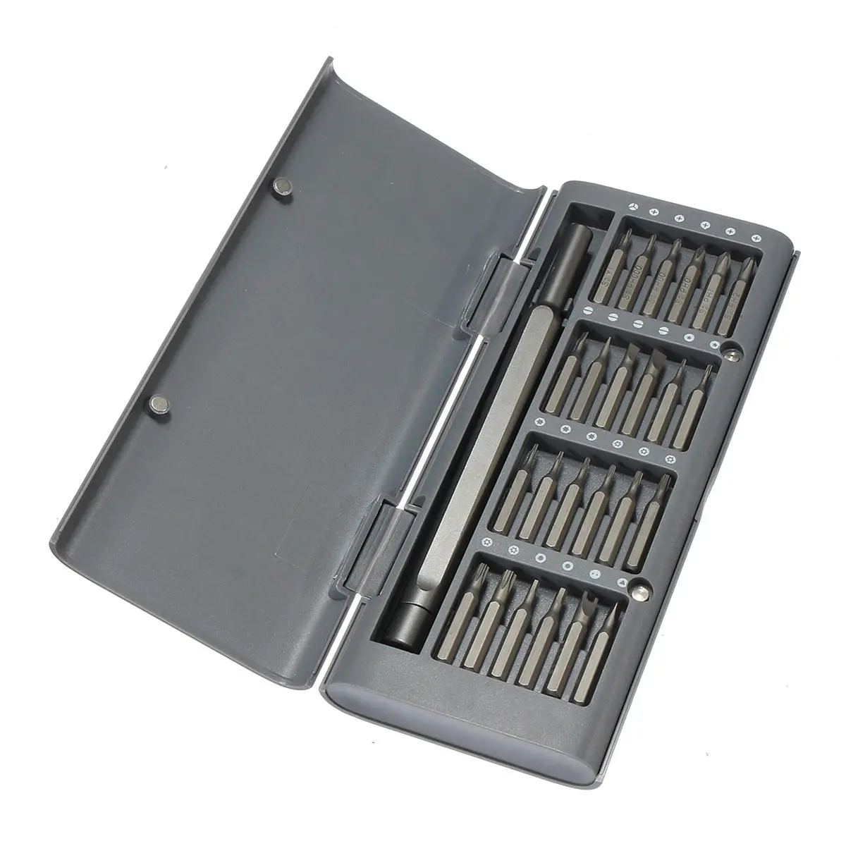 25 in 1 Magnetic Precision Screwdriver Set | Alloy Case Repair Tool Kit - Image 4