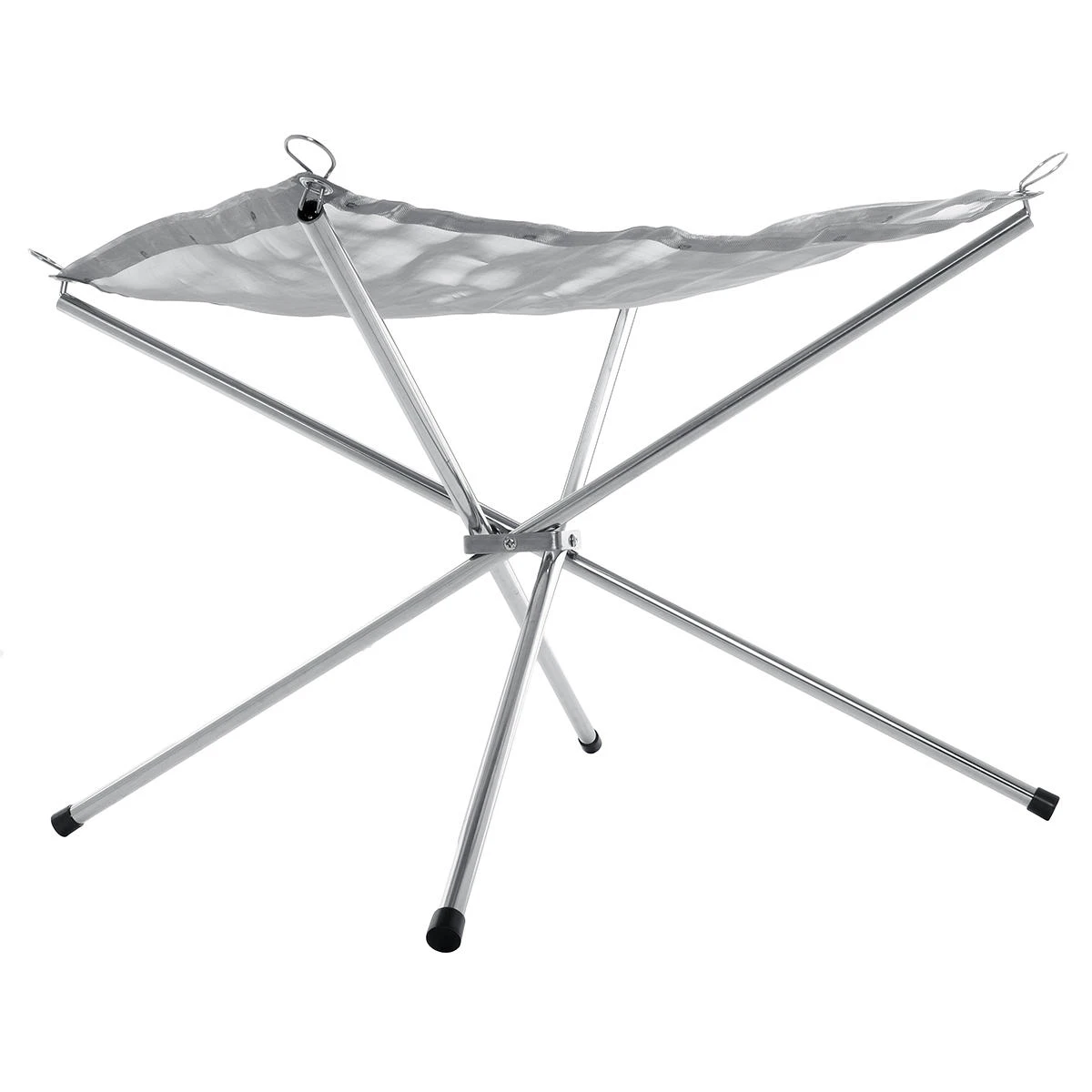 Portable Folding Fire Pit Stand - Outdoor Charcoal Burning Rack & Heating Stove - Image 4
