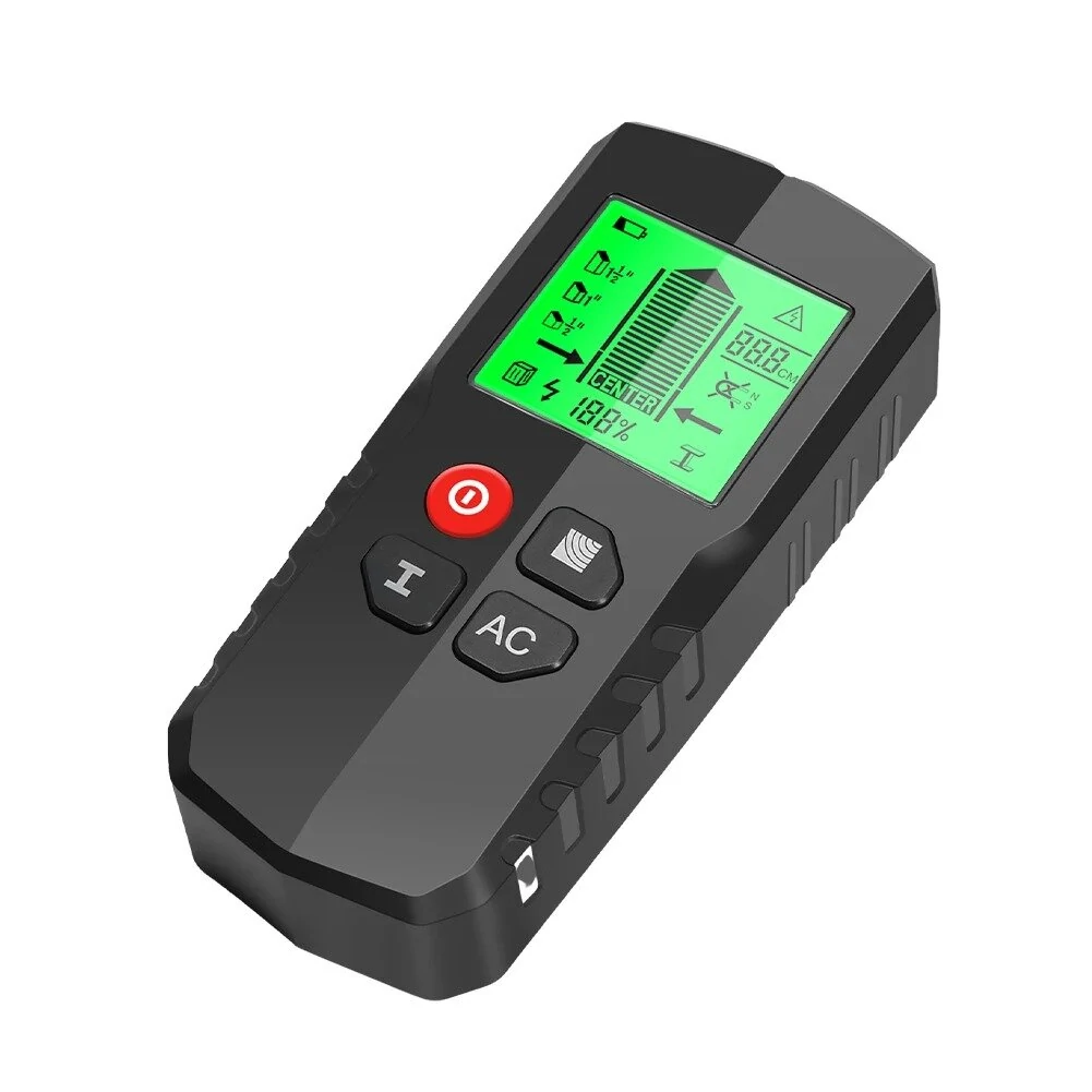 Stud Finder Wall Scanner 5-in-1 | Detects Wood, Metal & Live Wires | Backlit Display - Image 4