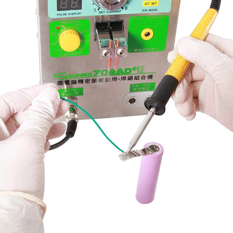 SUNKKO 709 Series Spot Welder - T12 Soldering Iron Handle for 936 Station - Image 3