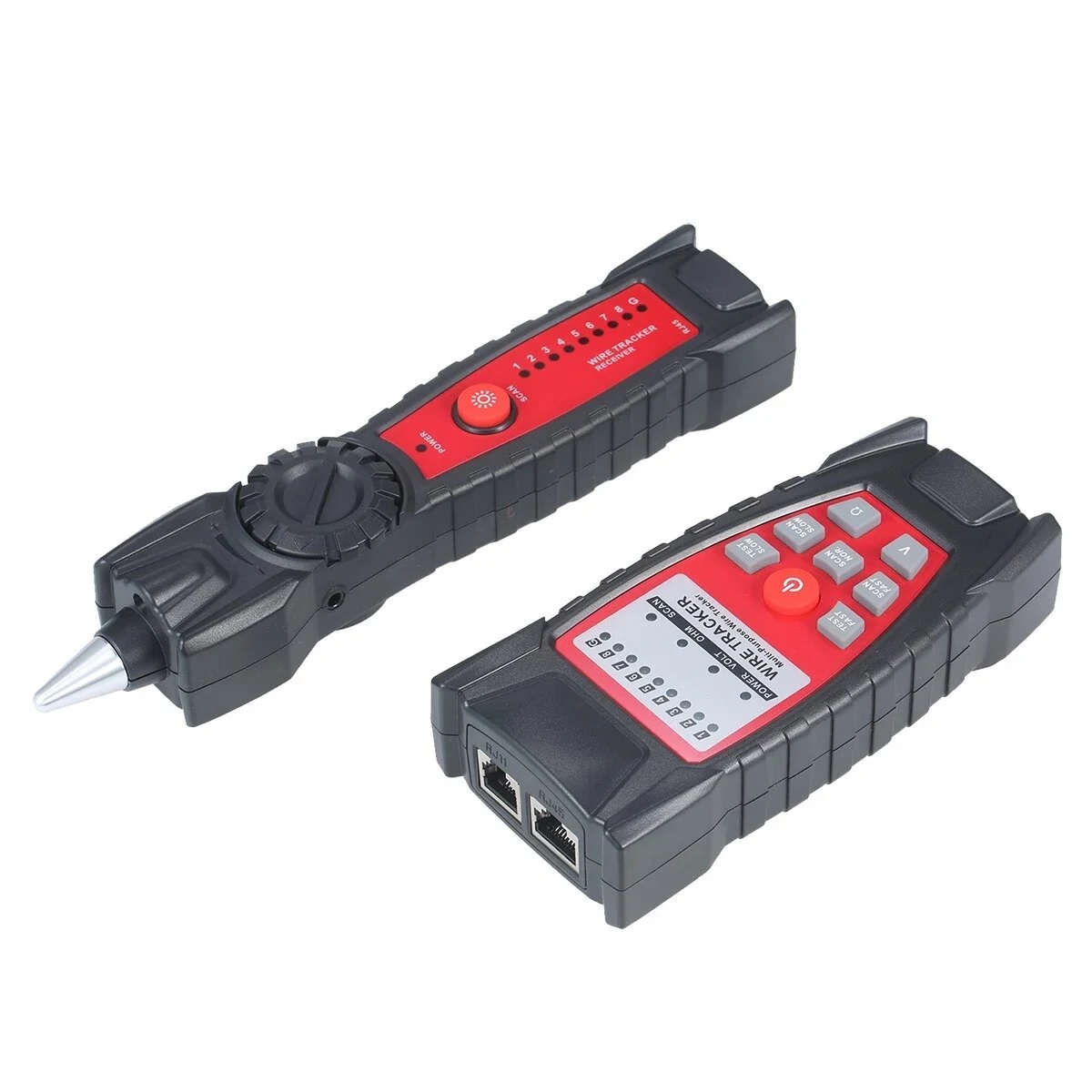 GT66 Portable RJ11 RJ45 Cable Tester - Wire Tracker & Network Line Finder with LED Light - Image 3
