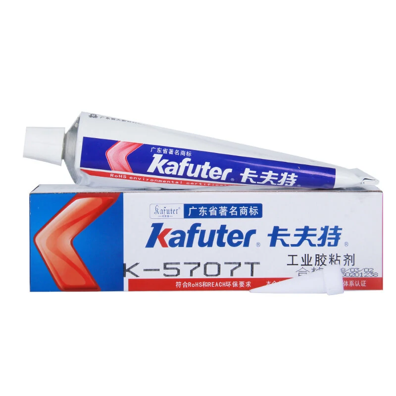 Kafuter K-5707T 100g Transparent Silicone Adhesive | Bonds Rubber Plastic Metal - Image 3