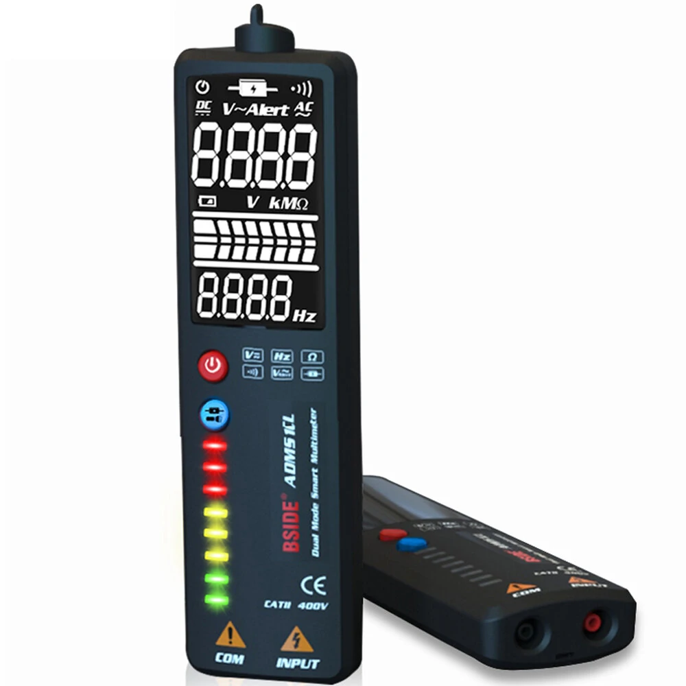 BSIDE ADMS1CL Smart Digital Multimeter | 2.4 LCD Auto Range 2000 Counts - Image 5