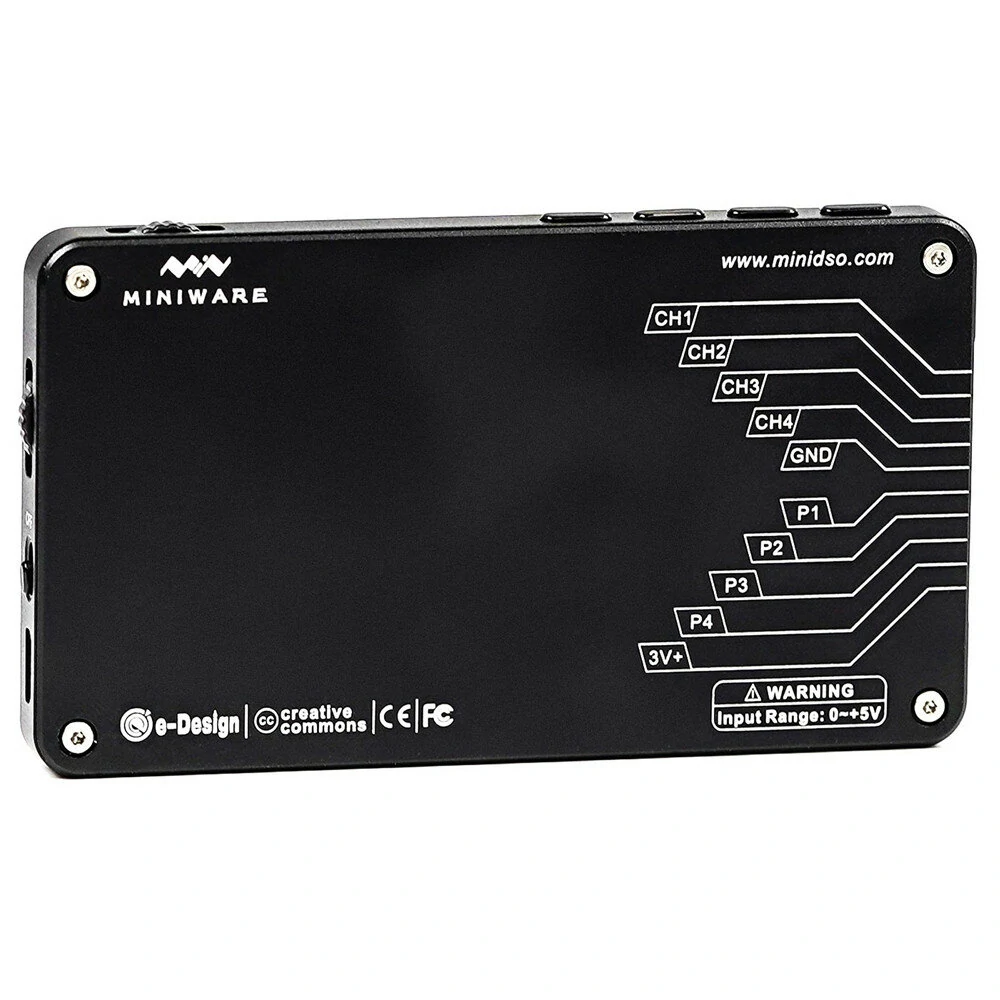 LA104 Digital Logic Analyzer | 4-Channel 100MHz Oscilloscope | 2.8 Screen - Image 2