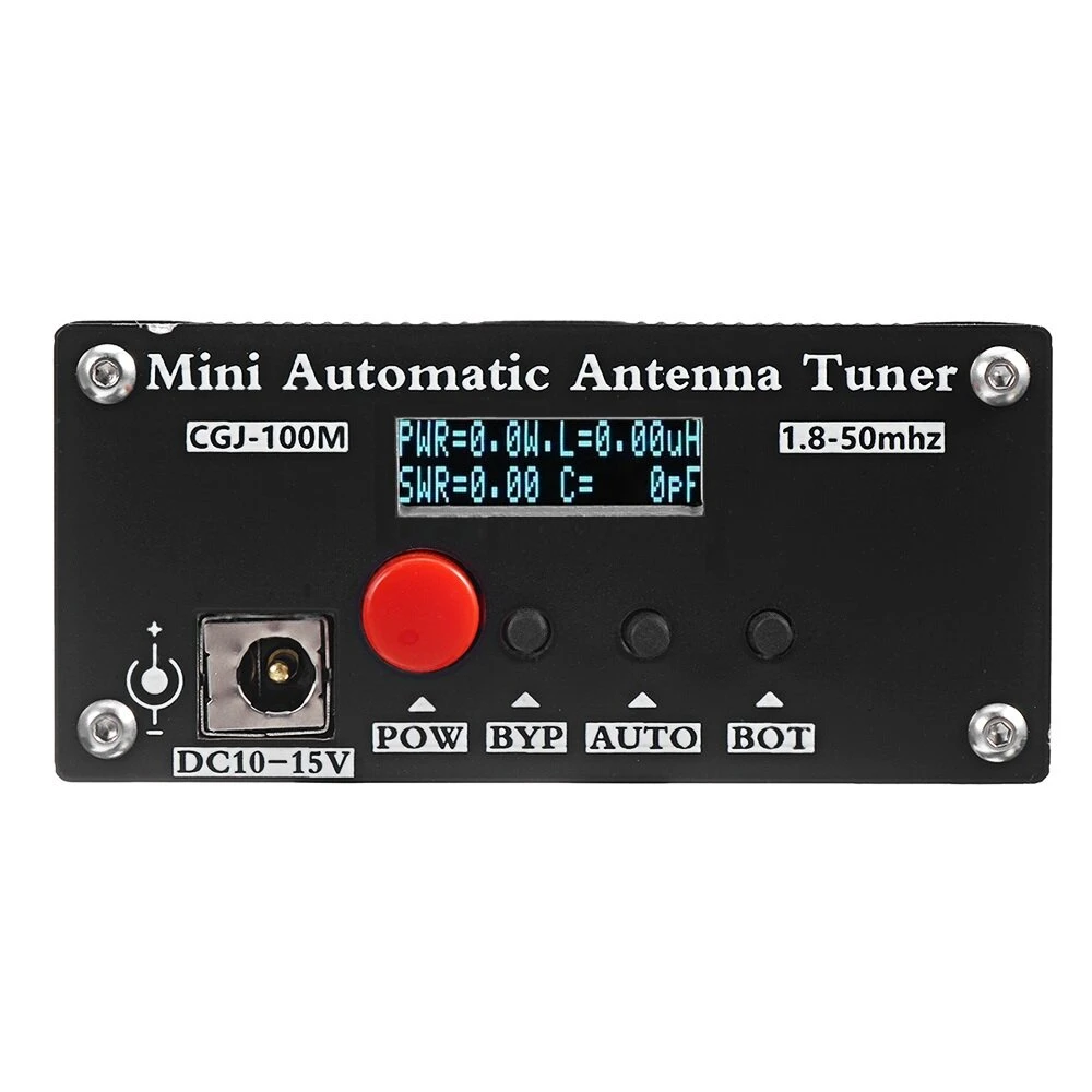 CGJ100M Portable Antenna Tuner | 1.8-50MHz Automatic | USB Rechargeable 40W - Image 2