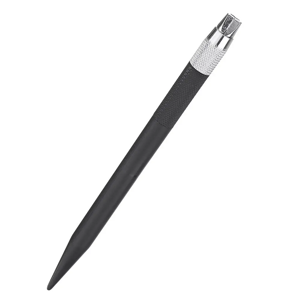 Black DIY Model Art Cutter - Metal Rubber Wood Carving Tool with 12 Blades - Image 4