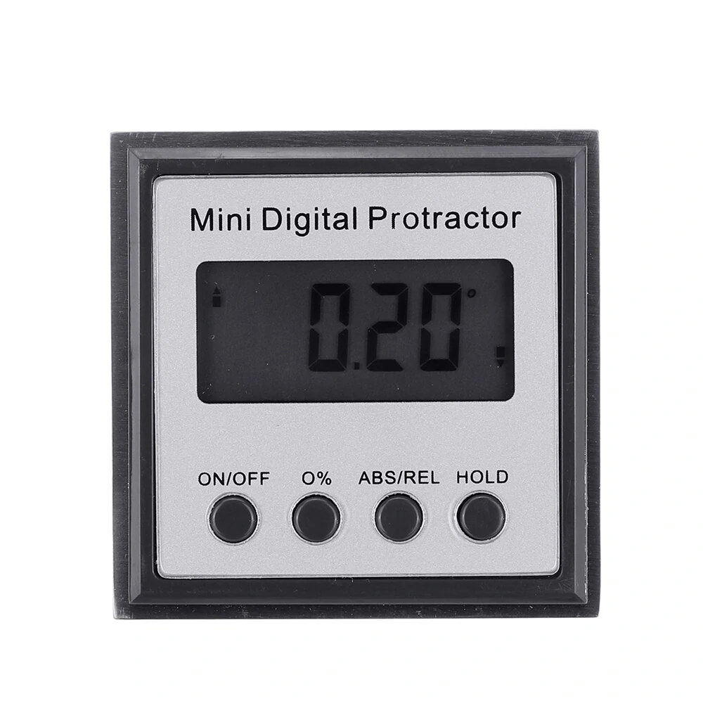 Drillpro Digital Protractor | 360 Degree Mini Inclinometer with Magnetic Base - Image 2