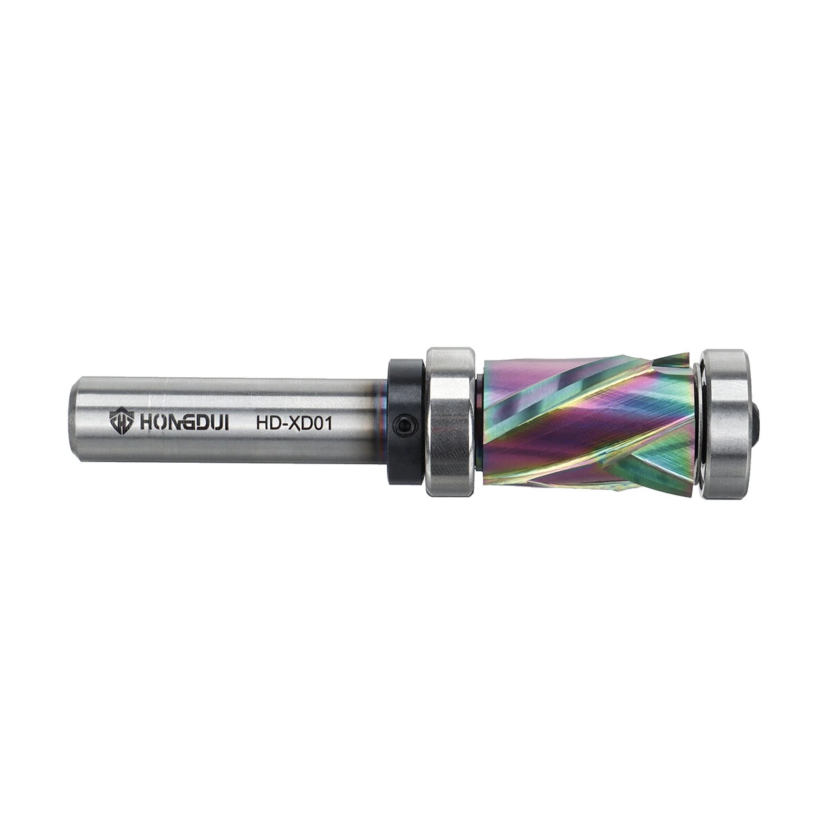 HONGDUI Flush Trim Router Bit - 1/2 Shank 7/8 Cutting Diameter | DLC Coated - Image 2