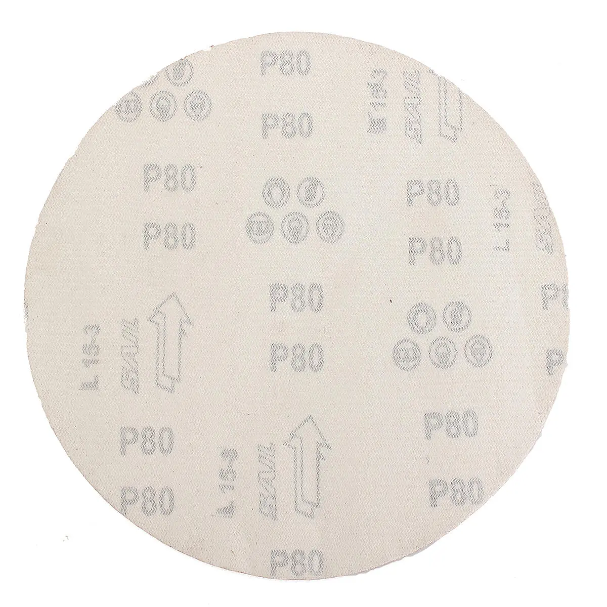 Drillpro 9 Inch 60 Grit Aluminum Oxide Sanding Disc | Abrasive Tool - Image 4