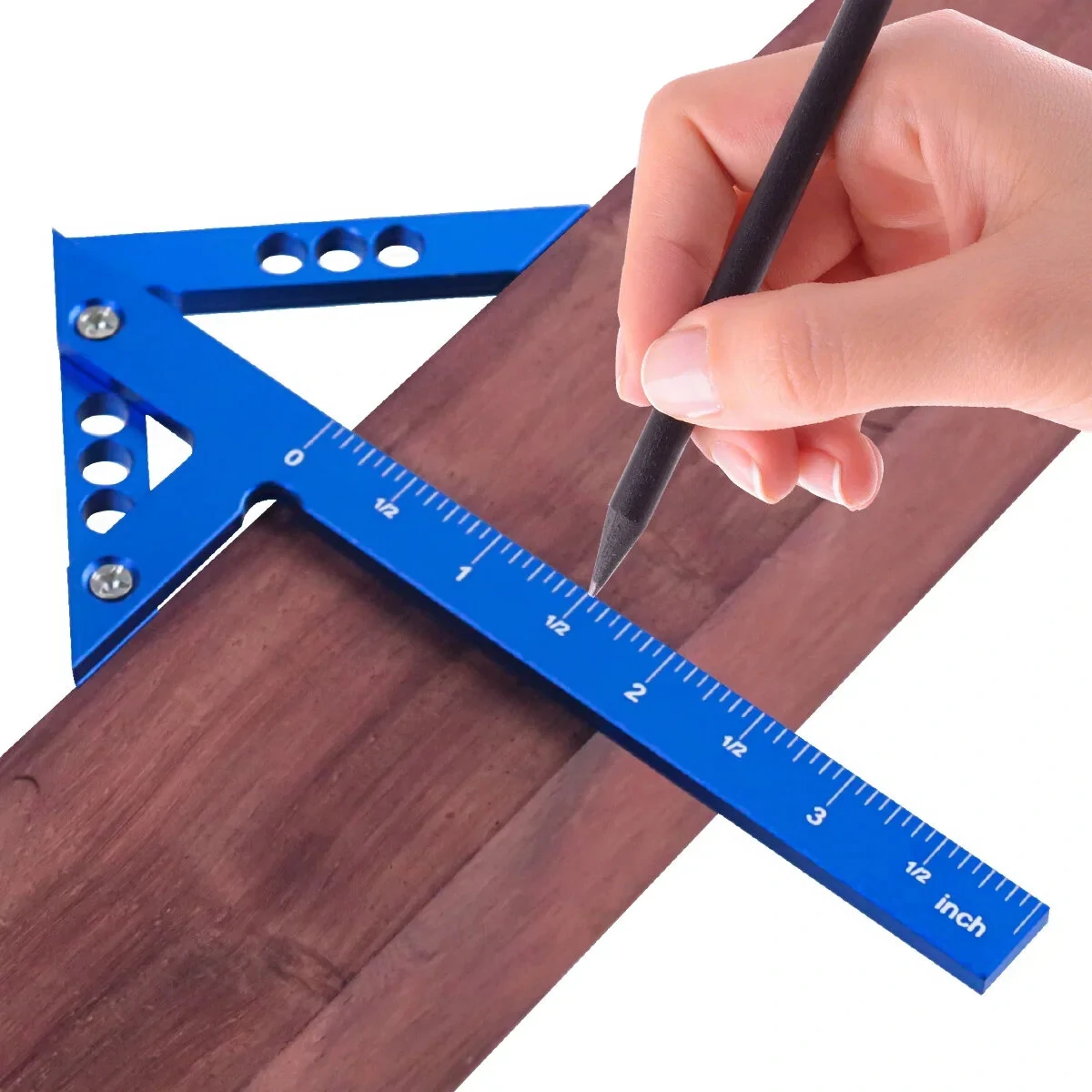 Blue Center Finder Scriber - Aluminum Center Line Tool for Woodworking - Image 3
