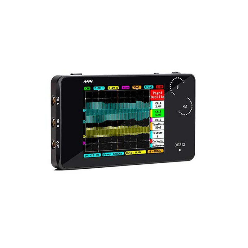 DS212 Digital Oscilloscope - Portable Nano Handheld 1MHz Bandwidth 10MSa/s - Image 2