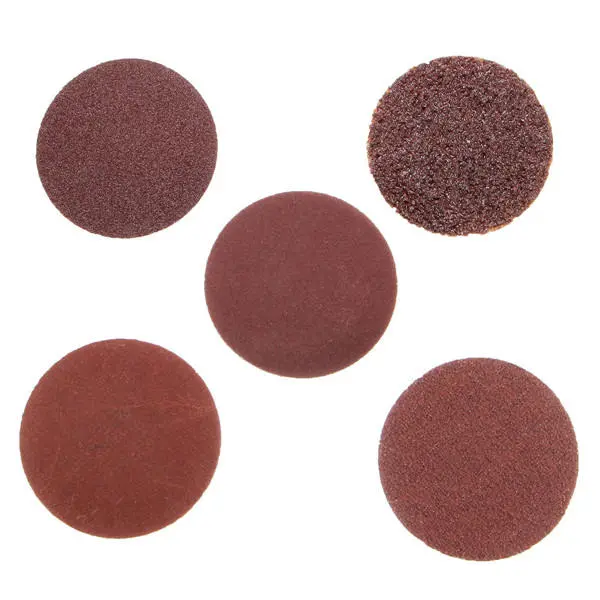 40pcs 2 Inch Roll Lock Sanding Discs | 24 60 120 240 Grit Sandpaper Kit - Image 5