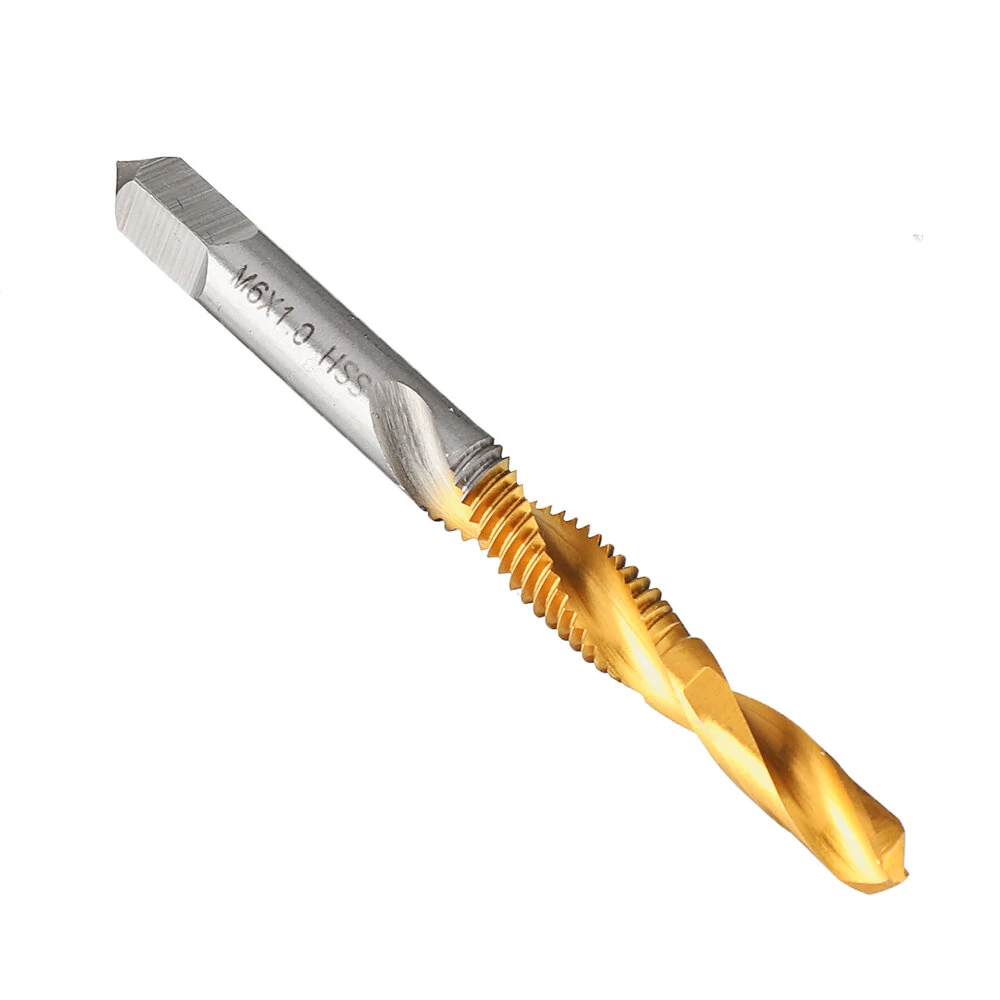 M3-10 HSS Titanium Countersink Drill Bits | 10pcs Set for M3/4/5/6/8/10 Tapping - Image 3