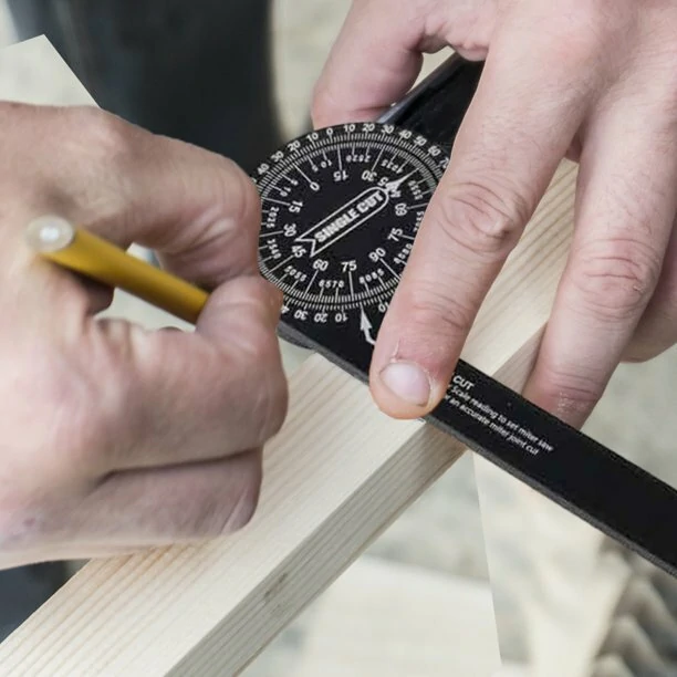 Digital Angle Finder Miter Saw Protractor - Aluminum Alloy Edge Meter Gauge | Woodworking Tool - Image 4