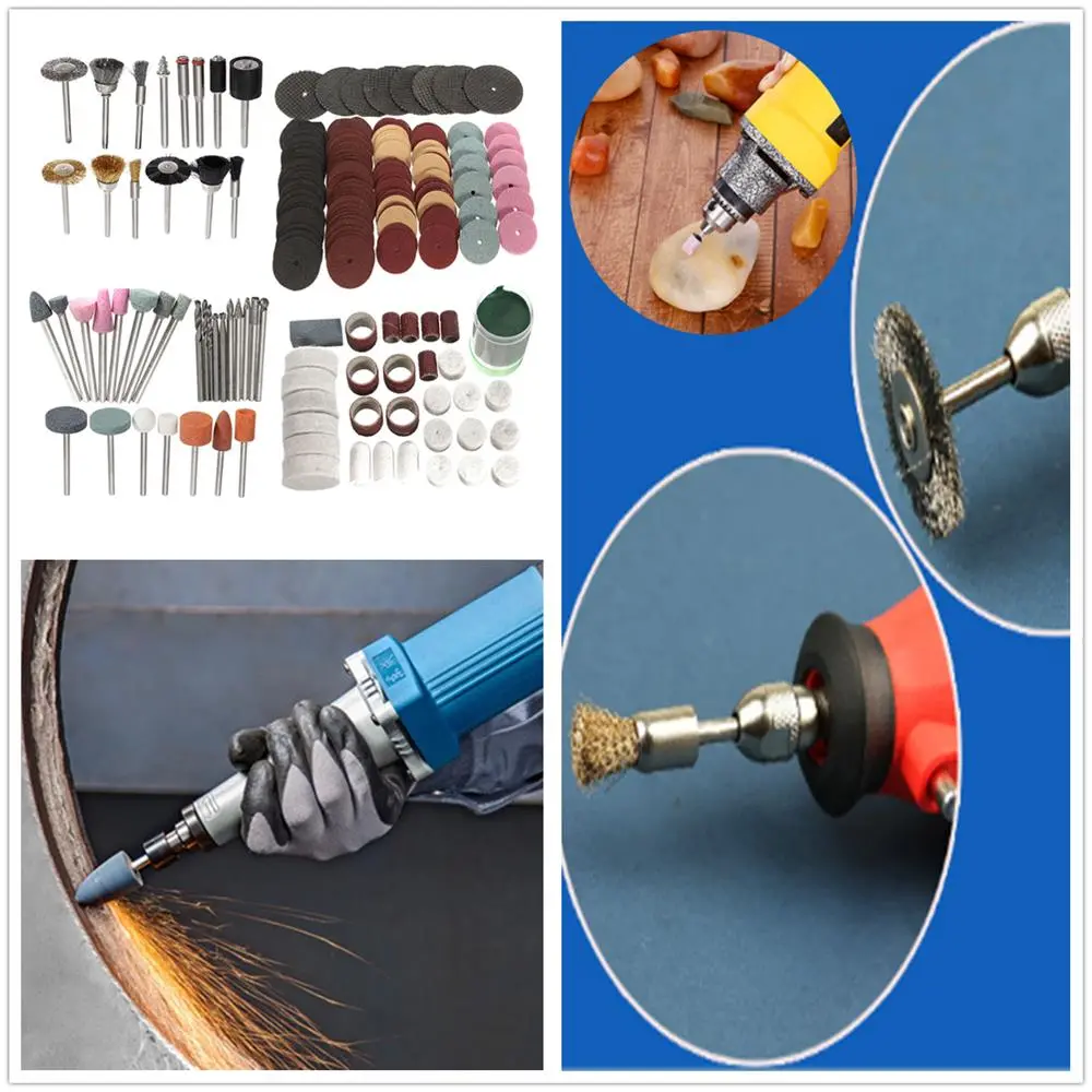 Dremel Polishing Wheel Set - 223pcs 1/8 Inch Shank Rotary Tool Accessories Bits - Image 4