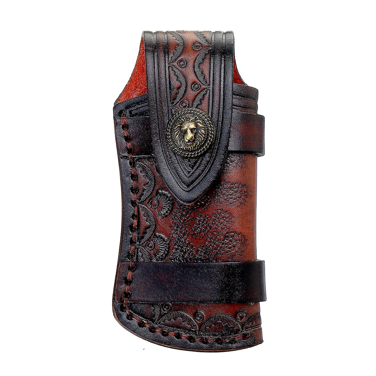 Handmade Leather Sheath for Foldable Cutter | Cosplay Costume Decoration Bag Kit - Image 4