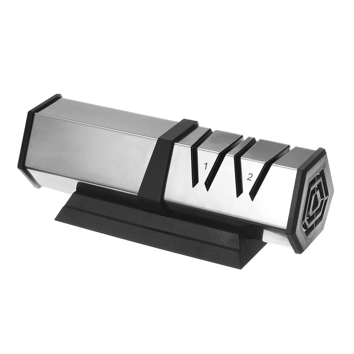 Red or Black Electric Knife Sharpener - 2-Stage Diamond Ceramic System - Image 3