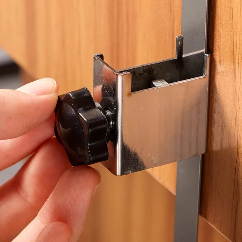 Invisible Drawer Clip - Adjustable Stainless Steel Front Mount Clamp | DIY - Image 3
